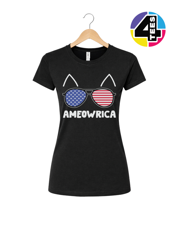 Ameowrica Cat Shades Women's Tee