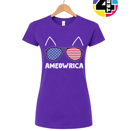 Ameowrica Cat Shades Women's Tee