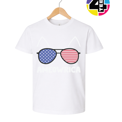 Ameowrica Cat Shades Youth Tee