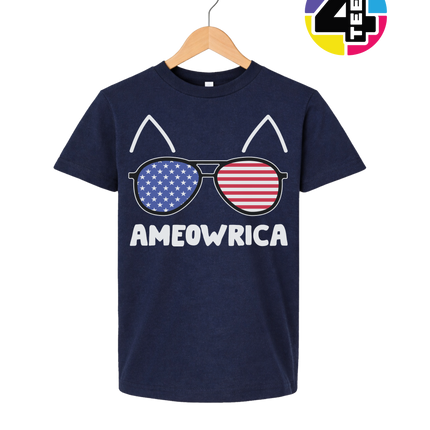 Ameowrica Cat Shades Youth Tee