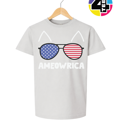 Ameowrica Cat Shades Youth Tee