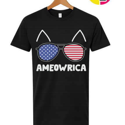 Ameowrica Cat Shades Tee