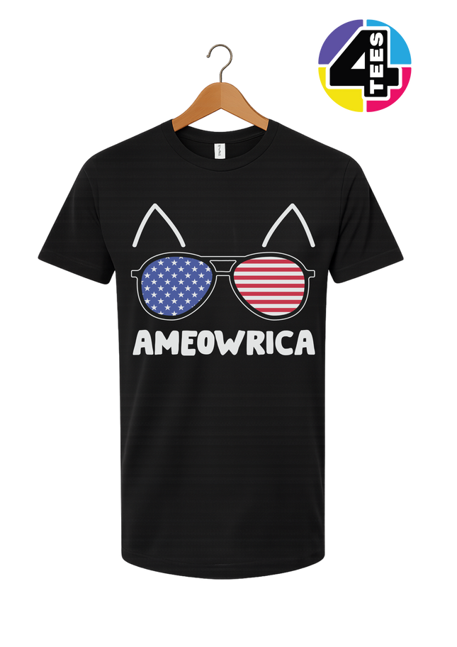 Ameowrica Cat Shades Tee