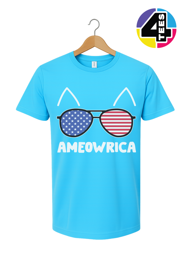 Ameowrica Cat Shades Tee