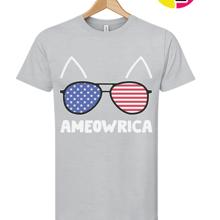 Ameowrica Cat Shades Tee