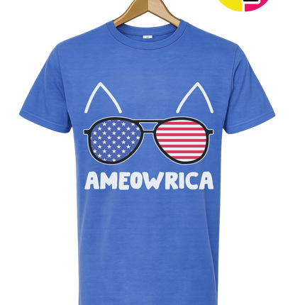 Ameowrica Cat Shades Tee