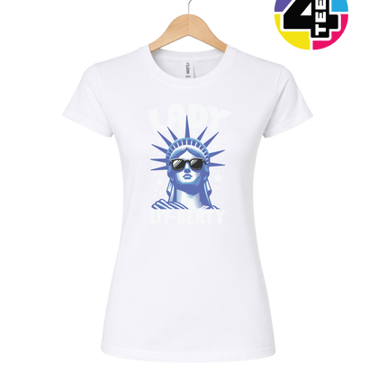 Lady Lit-berty Women's Tee