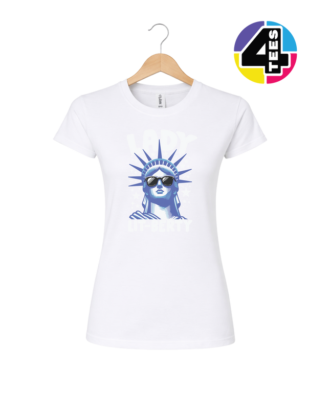 Lady Lit-berty Women's Tee