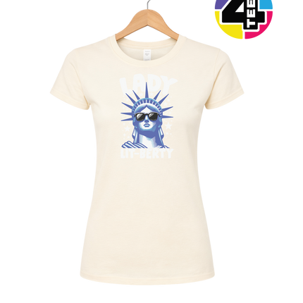 Lady Lit-berty Women's Tee