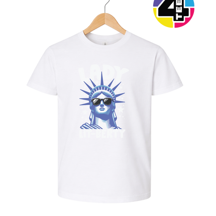 Lady Lit-berty Youth Tee
