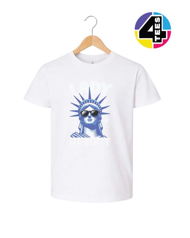 Lady Lit-berty Youth Tee