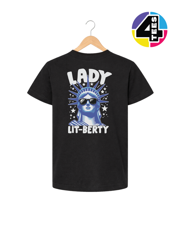 Lady Lit-berty Youth Tee