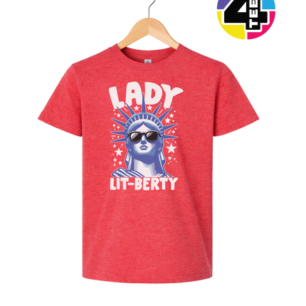 Lady Lit-berty Youth Tee