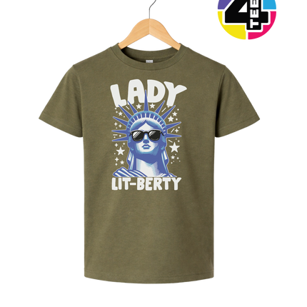 Lady Lit-berty Youth Tee