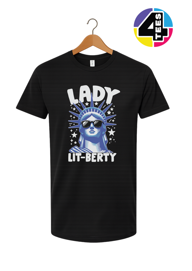Lady Lit-berty Tee