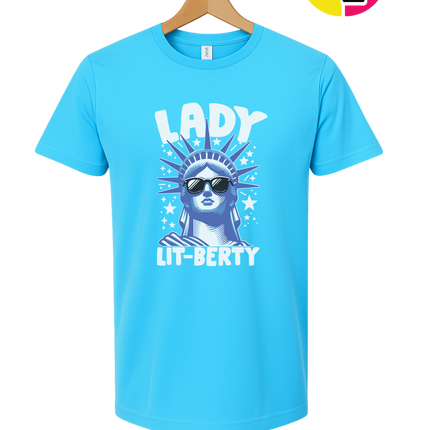 Lady Lit-berty Tee
