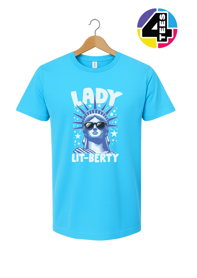 Lady Lit-berty Tee