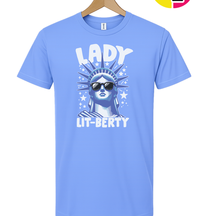 Lady Lit-berty Tee