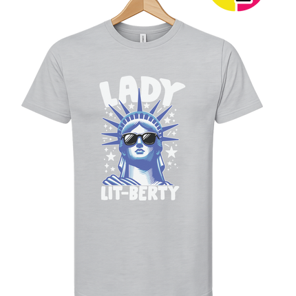 Lady Lit-berty Tee