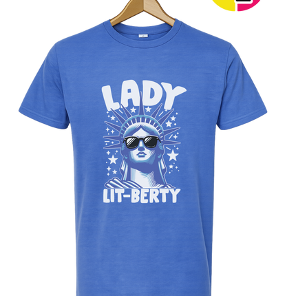 Lady Lit-berty Tee