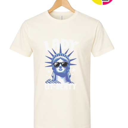 Lady Lit-berty Tee