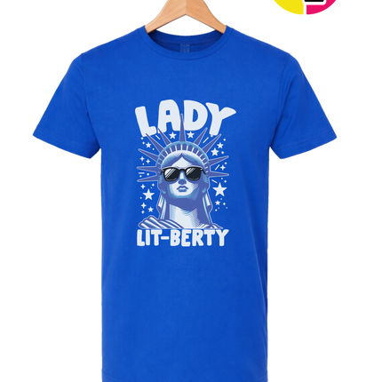 Lady Lit-berty Tee