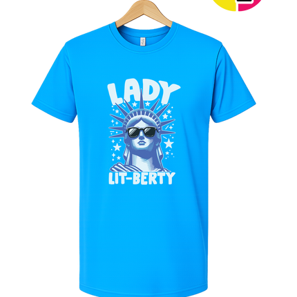 Lady Lit-berty Tee
