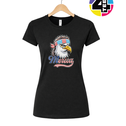 Peas Out Patriotic Pal Women's Tee