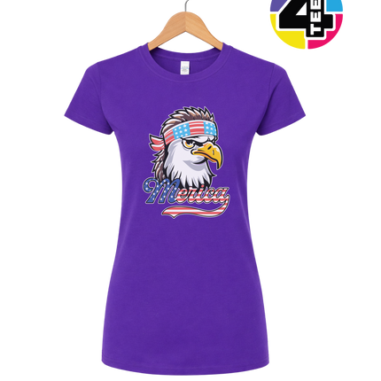Peas Out Patriotic Pal Women's Tee