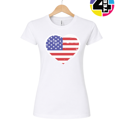 Heart of Freedom Women's Tee