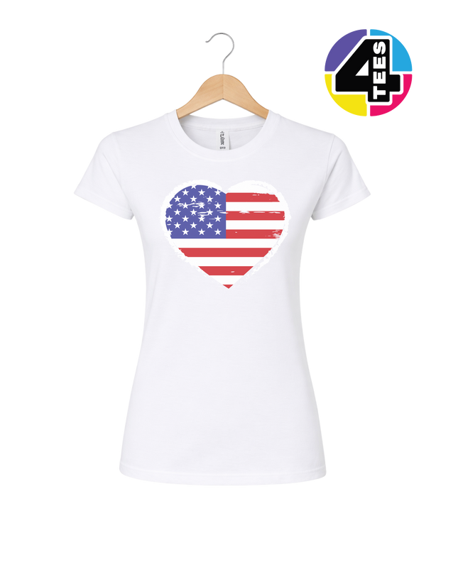 Heart of Freedom Women's Tee