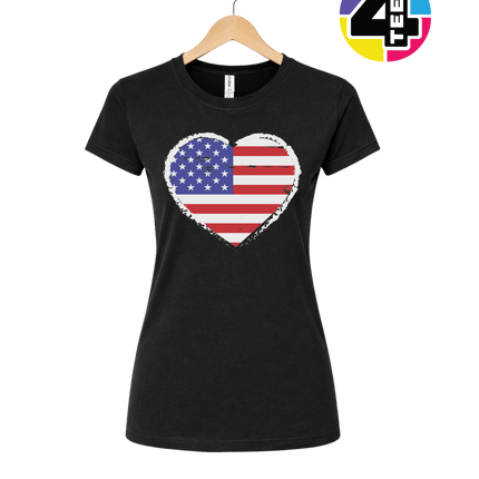 Heart of Freedom Women's Tee