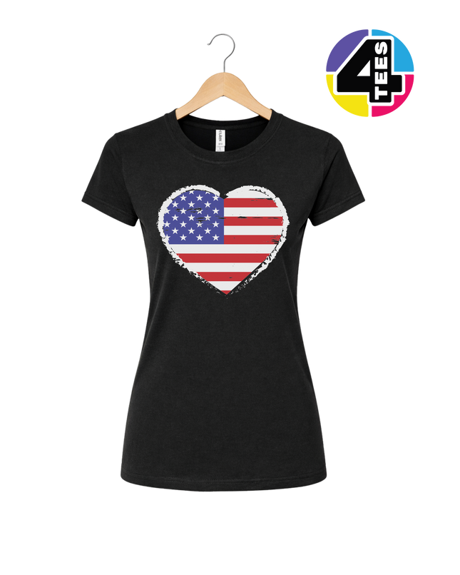 Heart of Freedom Women's Tee