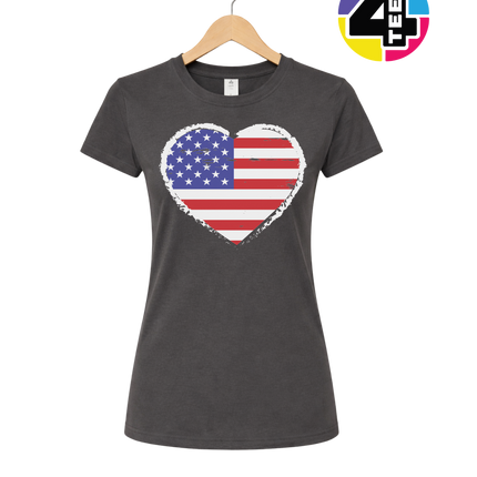 Heart of Freedom Women's Tee
