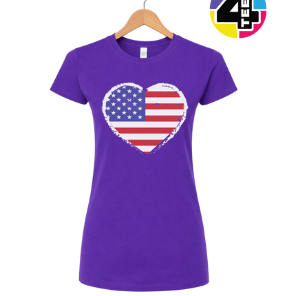Heart of Freedom Women's Tee