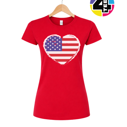 Heart of Freedom Women's Tee