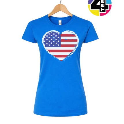 Heart of Freedom Women's Tee