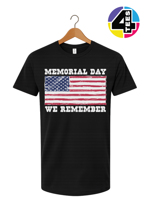 Memorial Day We Remember Tee