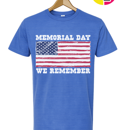 Memorial Day We Remember Tee