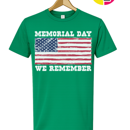 Memorial Day We Remember Tee