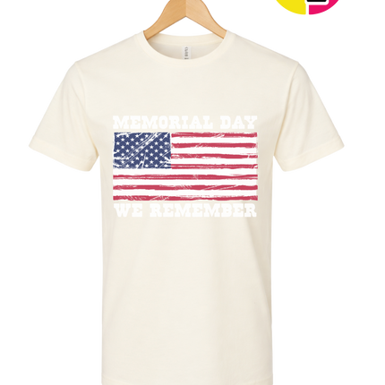 Memorial Day We Remember Tee