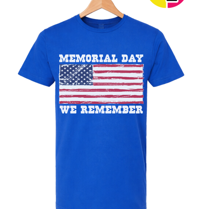 Memorial Day We Remember Tee