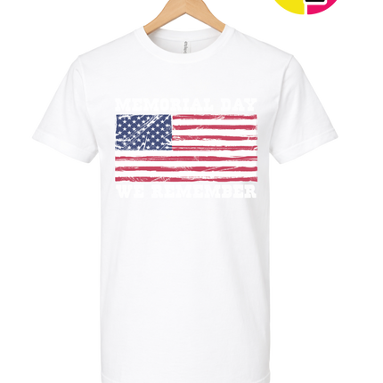Memorial Day We Remember Tee