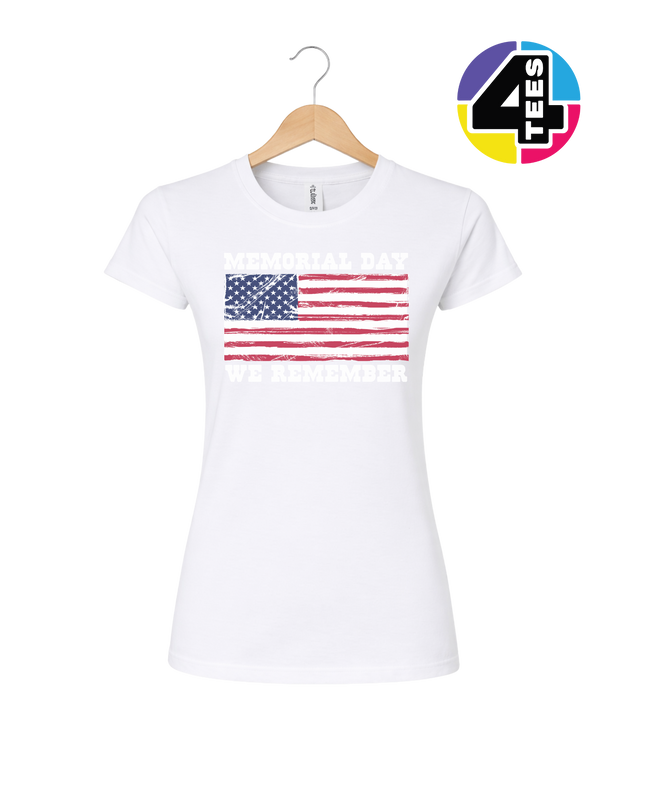Memorial Day We Remember Women's Tee