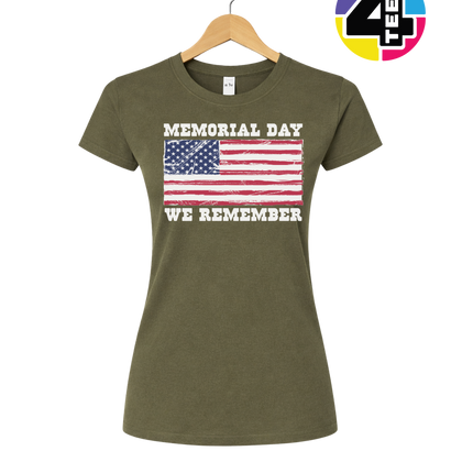 Memorial Day We Remember Women's Tee