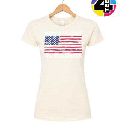 Memorial Day We Remember Women's Tee