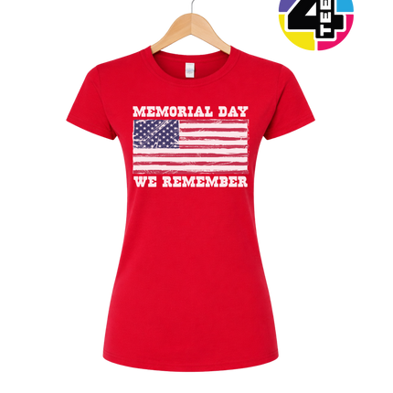 Memorial Day We Remember Women's Tee