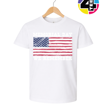 Memorial Day We Remember Youth Tee