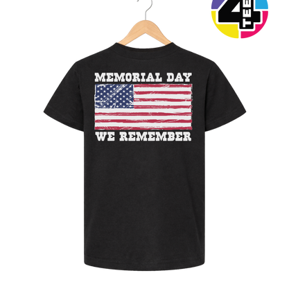Memorial Day We Remember Youth Tee