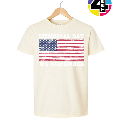 Memorial Day We Remember Youth Tee
